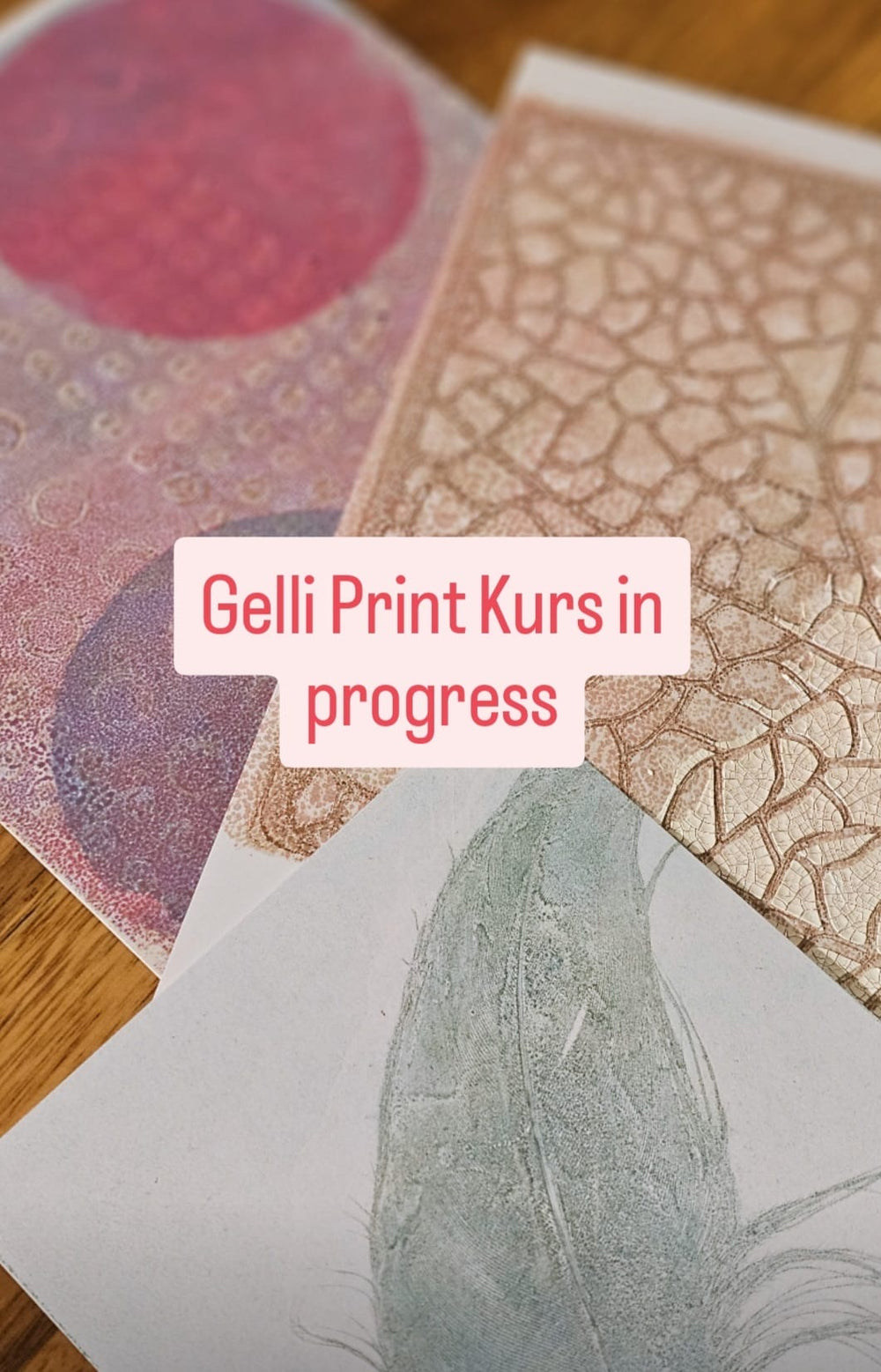 Gelli Print mit Suchtpotenzial - Coming Soon